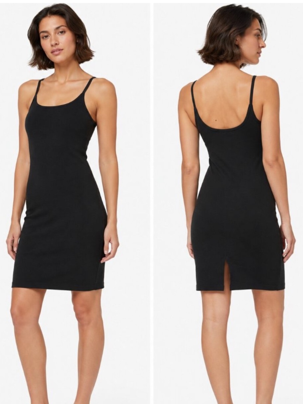 Lululemon Inner Glow Bodycon Dress in Black size 2